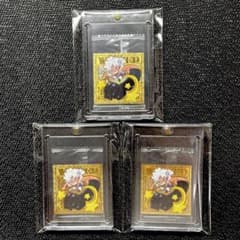 ONEPIECE 큰 해적 씰 웨이퍼 LOG.12 P 병렬 루피 × 3
