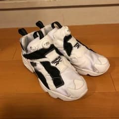 【レア色】reebok 白 ポンプフューリーのサムネイル