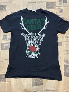 ZARA トナカイ Tシャツ ブラック クリスマス y2k archiveのサムネイル