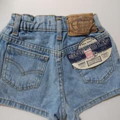 SPEED UP ベビー デニム ショートパンツ 90-100cmのサムネイル