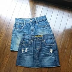デニムスカート 2枚セットのサムネイル