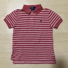 Polo 半袖　ポロシャツ　男の子　ボーダー　100 110 4Tのサムネイル