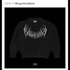 YXNGBRATZ ロゴニット サイズS YXNGBRATZ Logo Knit Black 新品未使用未開封｜Yahoo!フリマ