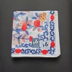 源 gen collection ハンカチ 花柄 ホワイト　有田焼　源右衛門のサムネイル