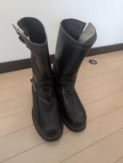 盆*栽様 Chippewa ブラック エンジニアブーツ　27863 サイズ　9のサムネイル
