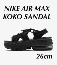 【新品未使用】NIKE エアマックス ココ サンダル ブラック 26cmのサムネイル