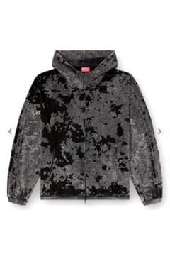 diesel Burnout hoodie with camo effectのサムネイル