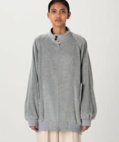 GALERIE VIE キッドモヘヤ シャギー ビッグハリントン ジャケット 