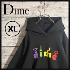 【希少】Dime ダイム センターロゴ パーカー テレタビーズ 黒 XL Dime ダイム センターロゴ パーカー テレタビーズ 黒 XL - メルカリ