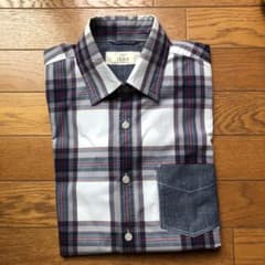 半袖シャツ メンズ チェックシャツ　Mのサムネイル