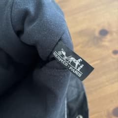 HERMES エルメス フールトゥ トートバッグ ブラックのサムネイル