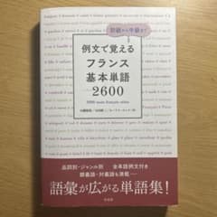 例文で覚える フランス基本単語2600のサムネイル