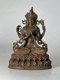 仏像，古銅製，時代物，辟邪，招財，細工細作，高2⃣️0⃣️.5⃣️cm，重1660克 極上 仏像 古銅製 重さ：336g - メルカリ