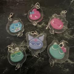 サンリオ ぷよぷよ アクリルチャーム ぷよぷよ サンリオ アクリルキーホルダー 6点 - メルカリ