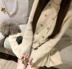 glance tokyo Cardigan+Skirt