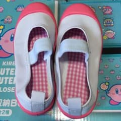 【17.5】上履き　上靴　ピンク　女の子のサムネイル