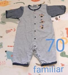 ロンパース 70 familiar　ファミリアのサムネイル