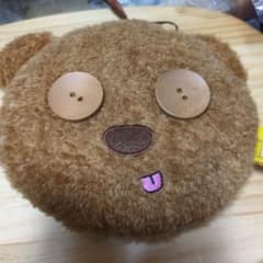 クマ型フェイスショルダーバック　 ふわふわのサムネイル