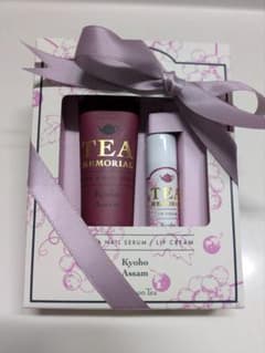 TEA MEMORIAL ハンド&ネイルセラム・リップクリームセットのサムネイル