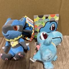 pokemon petit キーホルダー ワニノコ ルカリオ - メルカリ