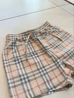 Burberry キッズ チェック柄 ハーフパンツ　18mのサムネイル