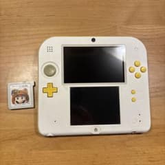 Nintendo 2DS 本体 ホワイト×イエロー ソフト付きのサムネイル