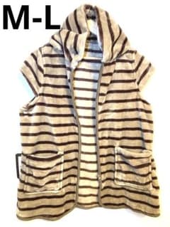 美品！レディース 部屋着 重ね着 襟付き パジャマ M-Lのサムネイル