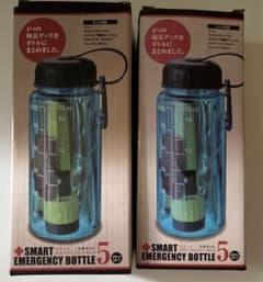 SMART EMERGENCY BOTTLE 防災グッズ5点×2