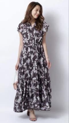 JUSGLITTY♡アイビープリントワンピース JUSGLITTY（ジャスグリッティー）の「アイビープリントワンピース