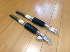 けっこう綺麗新品パーツ3点男の5センチダウン!モンキー純正 フォーク