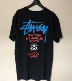 【ラストセール】stussy Tシャツ ブラックのサムネイル