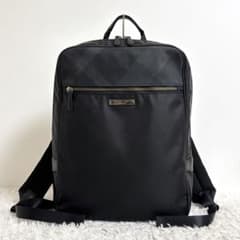 美品】 ブラックレーベル クレストブリッジ リュック チェック