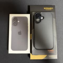 [미품] iPhone16 + 필름 케이스