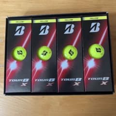 BRIDGESTONE TOUR B X ゴルフボール イエローのサムネイル