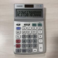 【動作確認済み】CASIO カシオ 電卓 JF-120GT 12桁のサムネイル