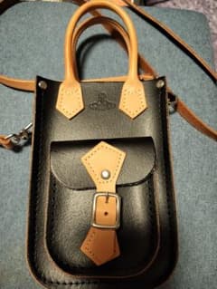 Vivienne Westwood レザーショルダーバッグのサムネイル