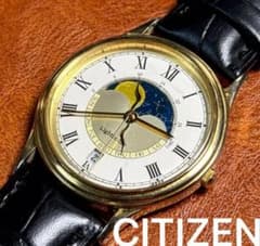 A8 激レア! 稼働品 CITIZEN Light house ムーンフェイズ A8 激レア! 稼働品 CITIZEN Light house ムーンフェイズ - メルカリ