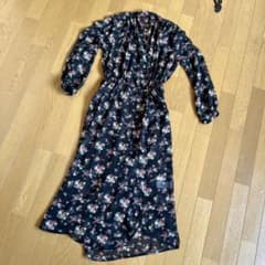 [azul by moussy]2wayガウン 花柄ワンピースのサムネイル