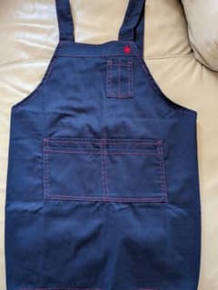 POLO エプロン ネイビー 130cm 子供用のサムネイル