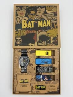 バットマン　時計　限定　未使用　Fossil Batman LED 稼働 バットマン 時計 限定 未使用 Fossil Batman LED 稼働 - メルカリ