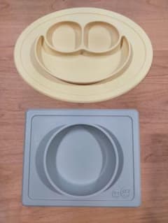 【オマケつき】EZPZ ハッピーマット ベビー食事マット ベビーランチプレートのサムネイル