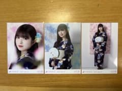 乃木坂46 小川彩 浴衣 2023 3種コンプ 生写真のサムネイル