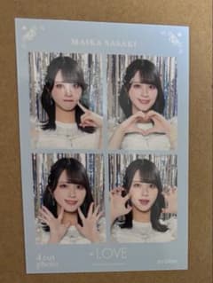 ＝LOVE 4カットフォトカード　vol.2 佐々木舞香　宝石衣装　8周年ツアーのサムネイル