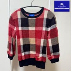 BLUE LABEL チェック柄ニットのサムネイル