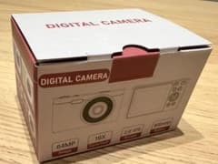 【未使用】デジタルカメラ 64MP 16倍ズーム 2.8インチ液晶のサムネイル