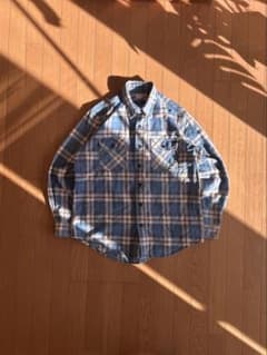 い*ん様 EDWIN Plaid Flannel Shirt チェック ネルシャのサムネイル
