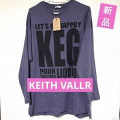 ★新品タグ付き★KEITH VALLER★長袖Tシャツ★Mサイズ★