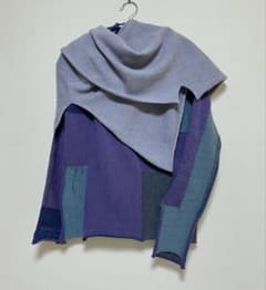 2021 未使用　ババグーリ　ウールケーブル編みマフラー　ヨーガンレール 2021 未使用 ババグーリ ウールケーブル編み マフラー ヨーガンレール