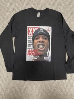 ASAP ROCKY XXLマガジンデザイン長袖ロンTL - メルカリ
