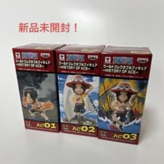 원피스 월드 컬렉터블 피규어-HISTORY OF ACE-3체